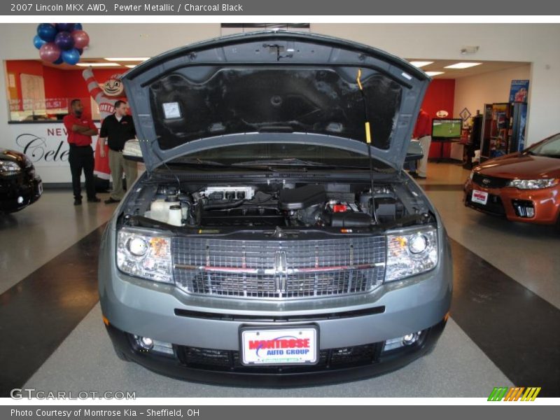 Pewter Metallic / Charcoal Black 2007 Lincoln MKX AWD