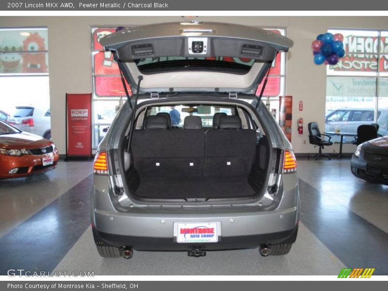 Pewter Metallic / Charcoal Black 2007 Lincoln MKX AWD