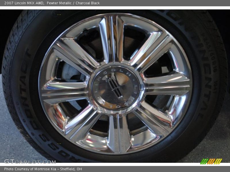 Pewter Metallic / Charcoal Black 2007 Lincoln MKX AWD