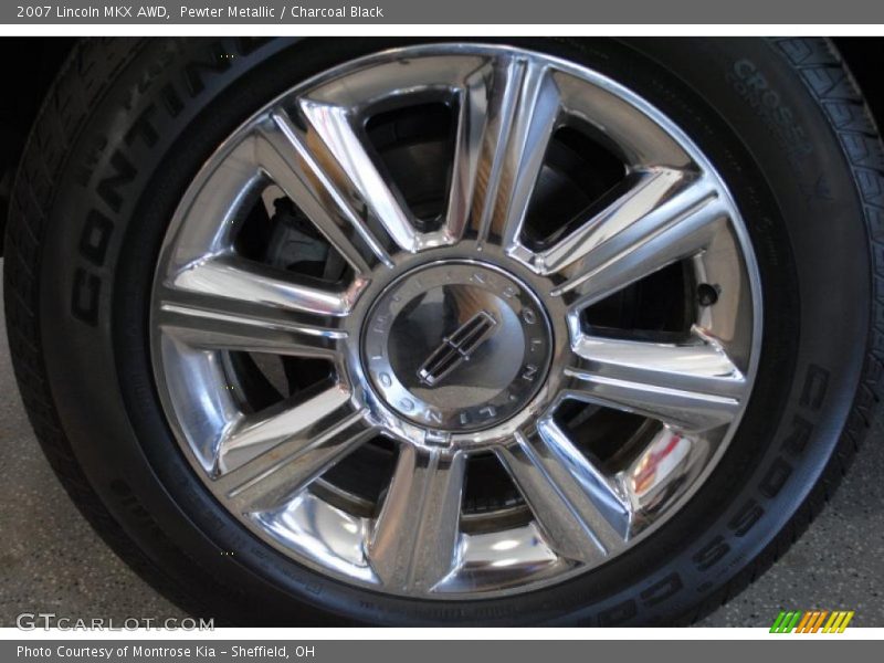 Pewter Metallic / Charcoal Black 2007 Lincoln MKX AWD