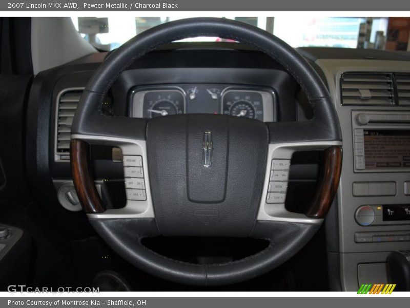 Pewter Metallic / Charcoal Black 2007 Lincoln MKX AWD