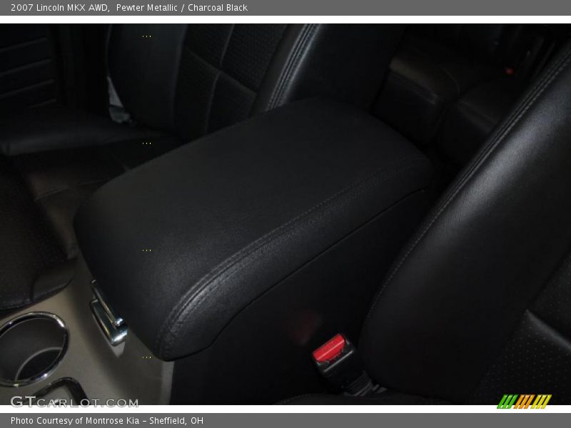 Pewter Metallic / Charcoal Black 2007 Lincoln MKX AWD