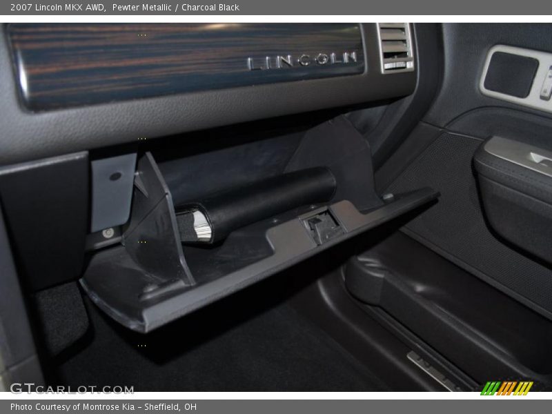 Pewter Metallic / Charcoal Black 2007 Lincoln MKX AWD