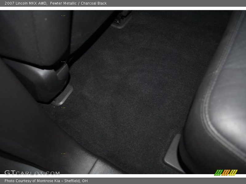 Pewter Metallic / Charcoal Black 2007 Lincoln MKX AWD