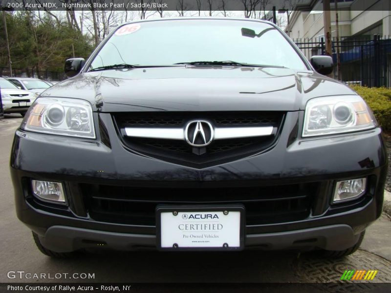 Nighthawk Black Pearl / Saddle/Black 2006 Acura MDX