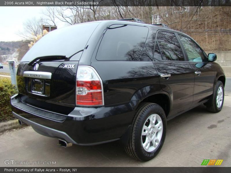 Nighthawk Black Pearl / Saddle/Black 2006 Acura MDX