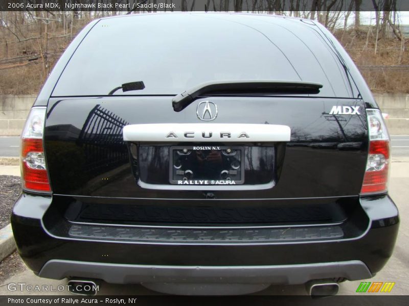 Nighthawk Black Pearl / Saddle/Black 2006 Acura MDX