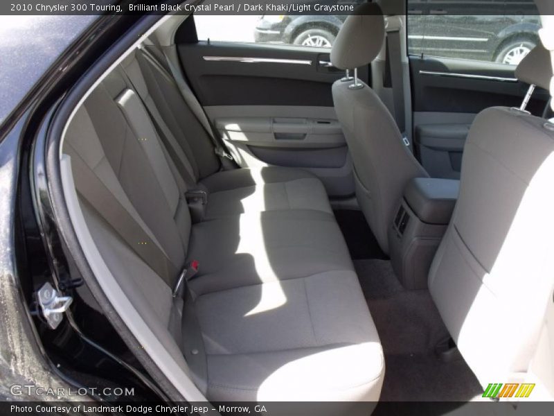 Brilliant Black Crystal Pearl / Dark Khaki/Light Graystone 2010 Chrysler 300 Touring
