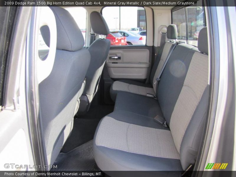 Mineral Gray Metallic / Dark Slate/Medium Graystone 2009 Dodge Ram 1500 Big Horn Edition Quad Cab 4x4