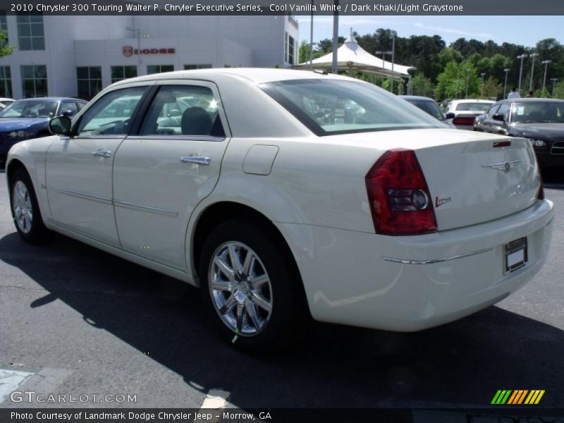 Cool Vanilla White / Dark Khaki/Light Graystone 2010 Chrysler 300 Touring Walter P. Chryler Executive Series