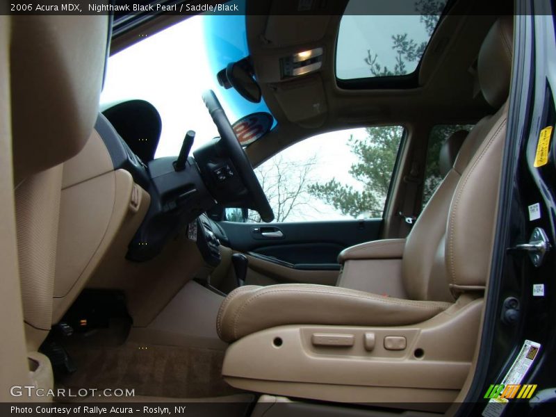 Nighthawk Black Pearl / Saddle/Black 2006 Acura MDX
