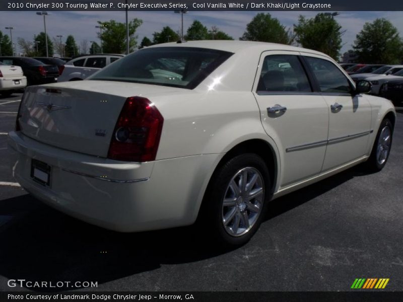 Cool Vanilla White / Dark Khaki/Light Graystone 2010 Chrysler 300 Touring Walter P. Chryler Executive Series