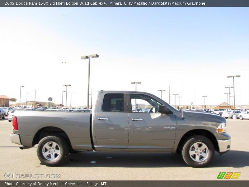 Mineral Gray Metallic / Dark Slate/Medium Graystone 2009 Dodge Ram 1500 Big Horn Edition Quad Cab 4x4