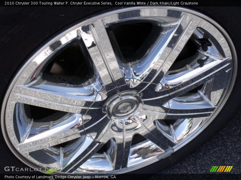 Cool Vanilla White / Dark Khaki/Light Graystone 2010 Chrysler 300 Touring Walter P. Chryler Executive Series