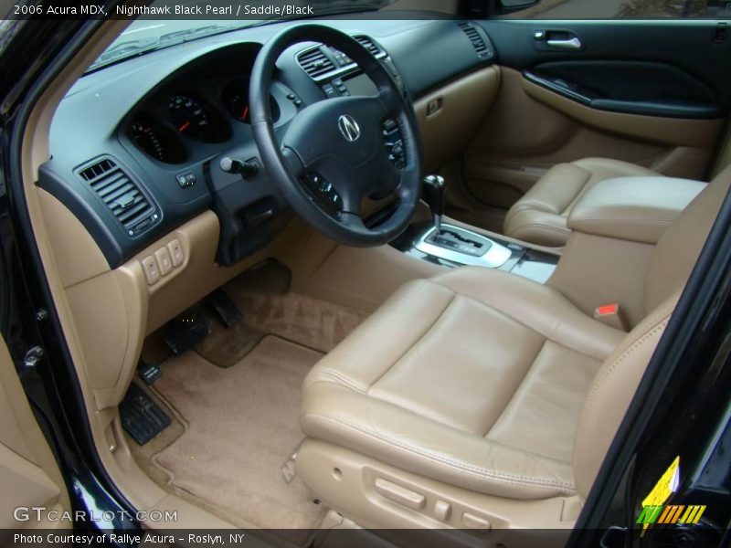 Nighthawk Black Pearl / Saddle/Black 2006 Acura MDX
