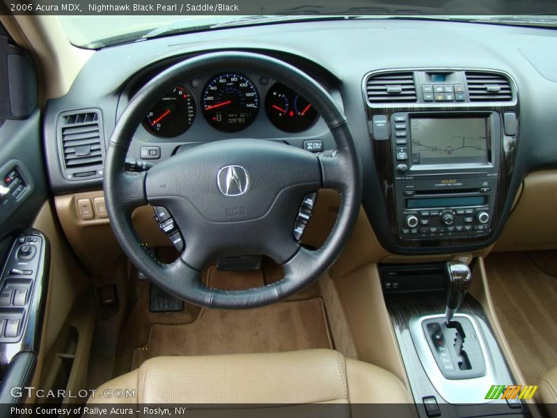 Nighthawk Black Pearl / Saddle/Black 2006 Acura MDX