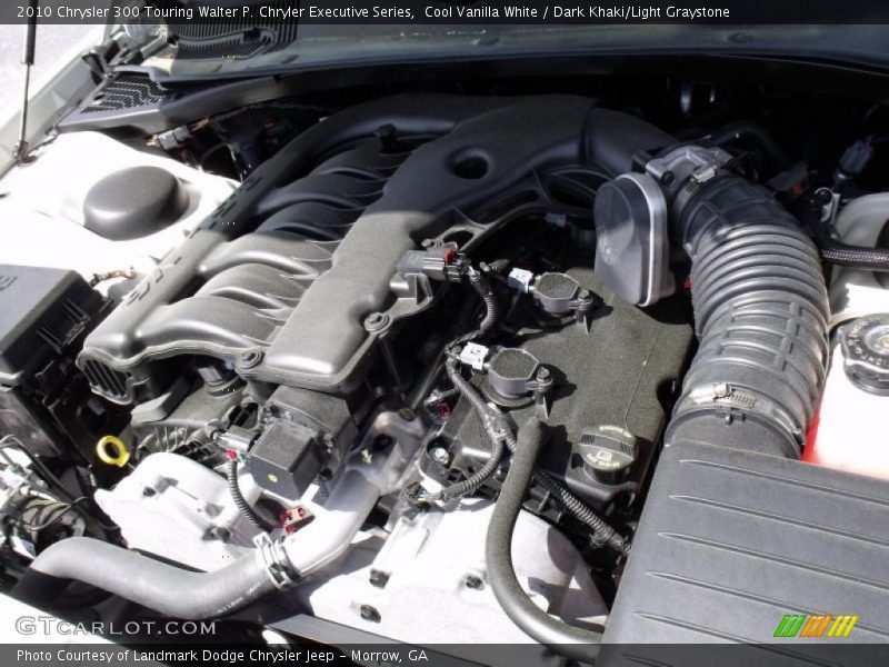 Cool Vanilla White / Dark Khaki/Light Graystone 2010 Chrysler 300 Touring Walter P. Chryler Executive Series