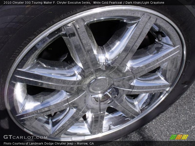 White Gold Pearlcoat / Dark Khaki/Light Graystone 2010 Chrysler 300 Touring Walter P. Chryler Executive Series