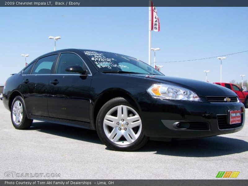 Black / Ebony 2009 Chevrolet Impala LT