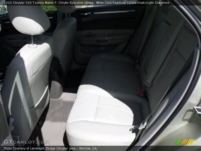 White Gold Pearlcoat / Dark Khaki/Light Graystone 2010 Chrysler 300 Touring Walter P. Chryler Executive Series