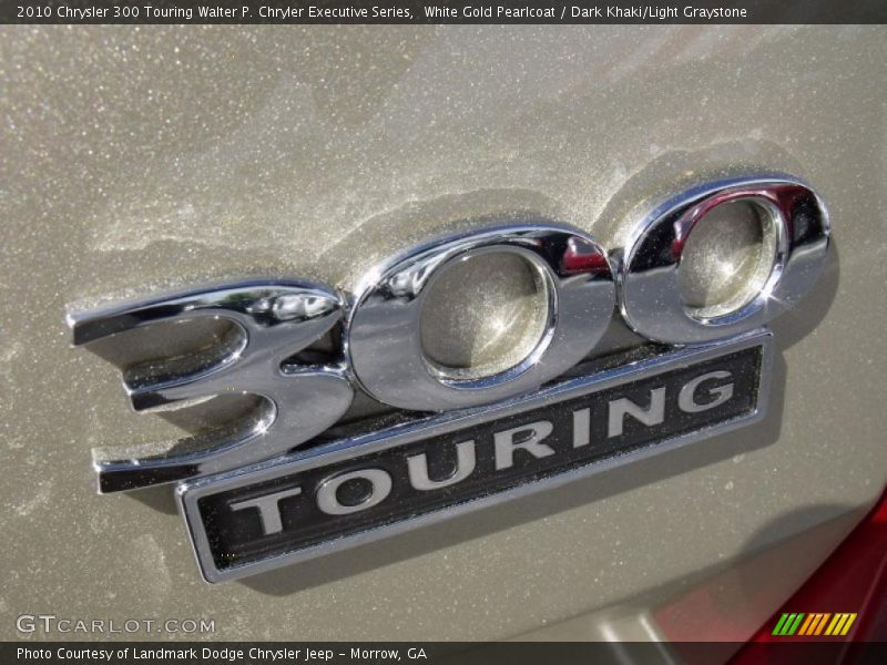 White Gold Pearlcoat / Dark Khaki/Light Graystone 2010 Chrysler 300 Touring Walter P. Chryler Executive Series