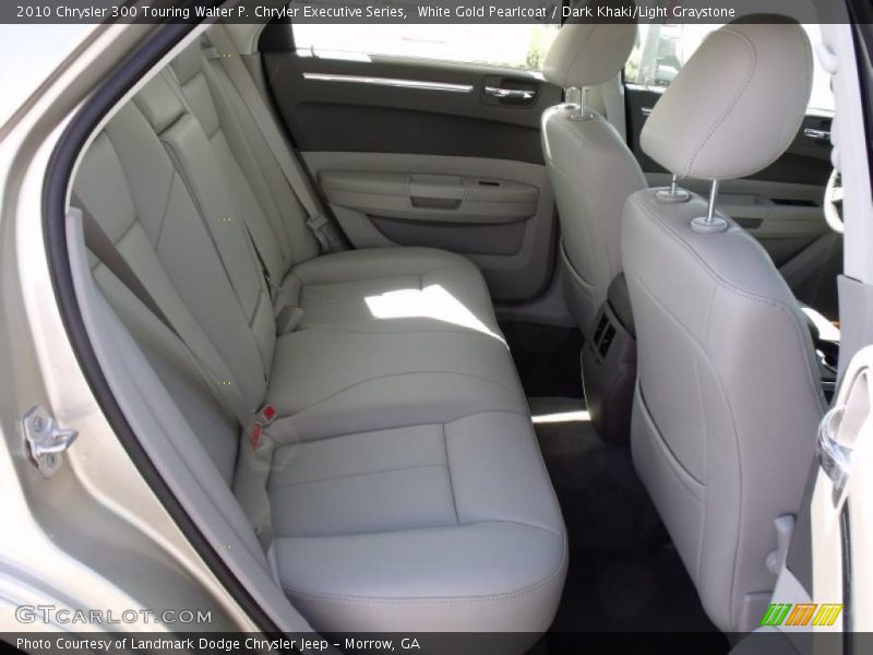 White Gold Pearlcoat / Dark Khaki/Light Graystone 2010 Chrysler 300 Touring Walter P. Chryler Executive Series