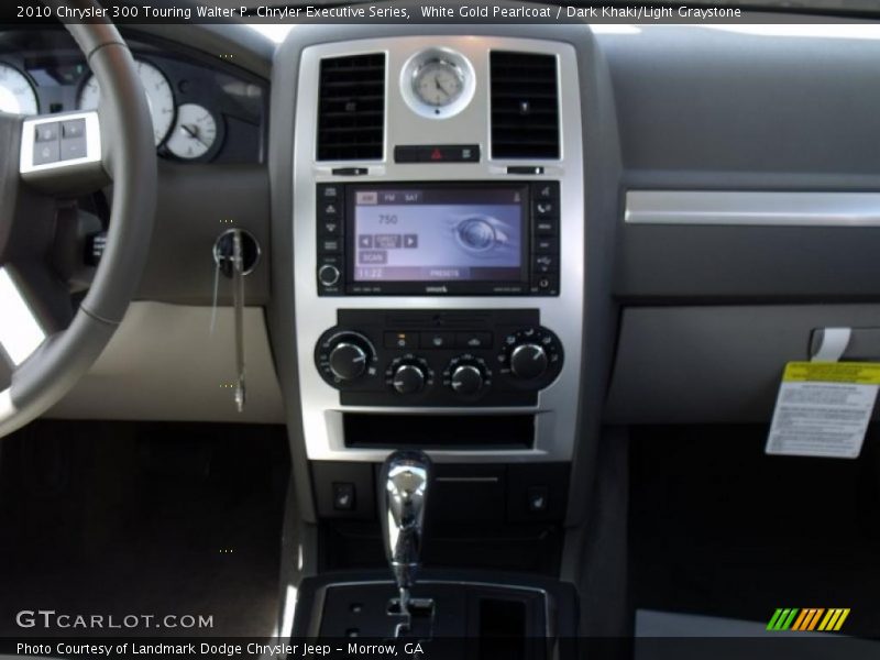 White Gold Pearlcoat / Dark Khaki/Light Graystone 2010 Chrysler 300 Touring Walter P. Chryler Executive Series