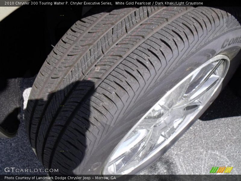 White Gold Pearlcoat / Dark Khaki/Light Graystone 2010 Chrysler 300 Touring Walter P. Chryler Executive Series