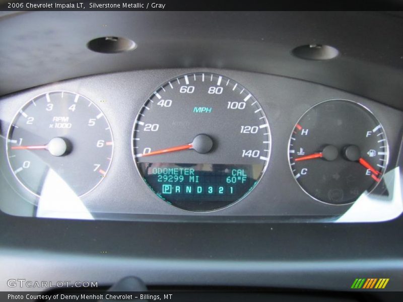 Silverstone Metallic / Gray 2006 Chevrolet Impala LT