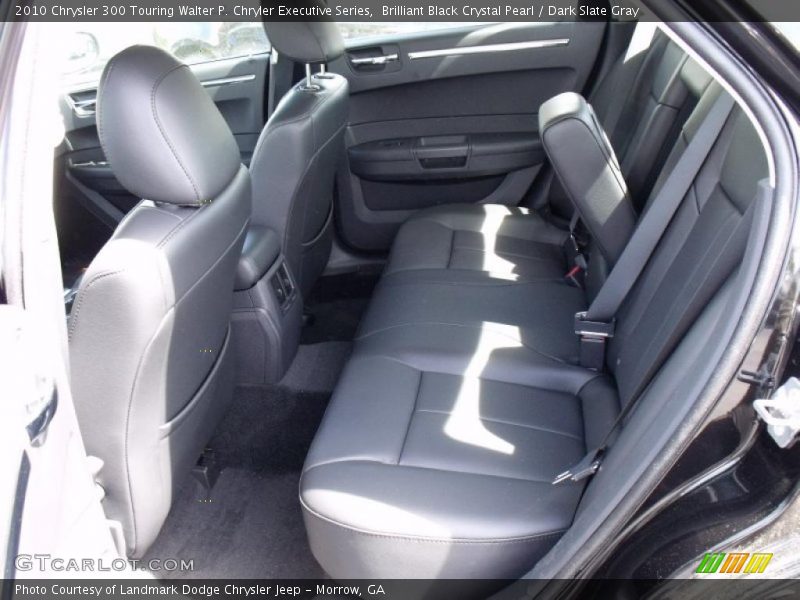 Brilliant Black Crystal Pearl / Dark Slate Gray 2010 Chrysler 300 Touring Walter P. Chryler Executive Series