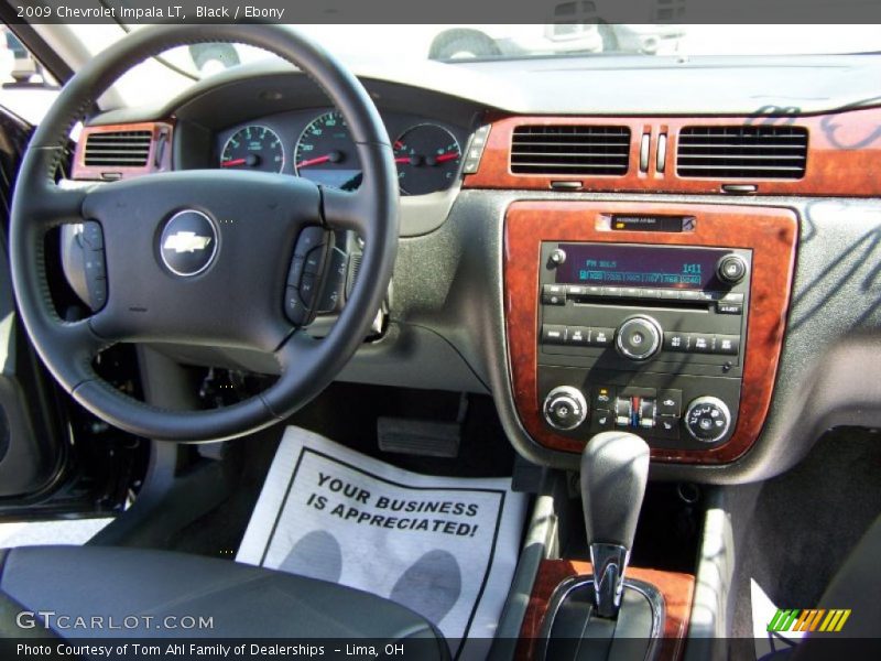 Black / Ebony 2009 Chevrolet Impala LT