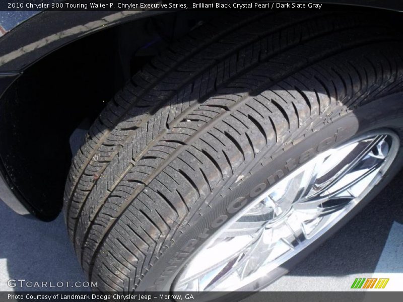 Brilliant Black Crystal Pearl / Dark Slate Gray 2010 Chrysler 300 Touring Walter P. Chryler Executive Series