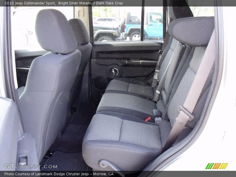 Bright Silver Metallic / Dark Slate Gray 2010 Jeep Commander Sport
