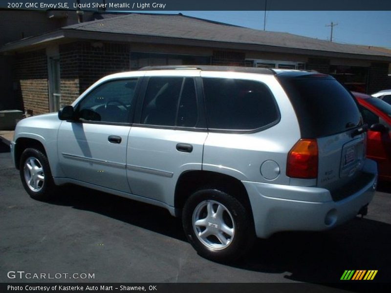 Liquid Silver Metallic / Light Gray 2007 GMC Envoy SLE