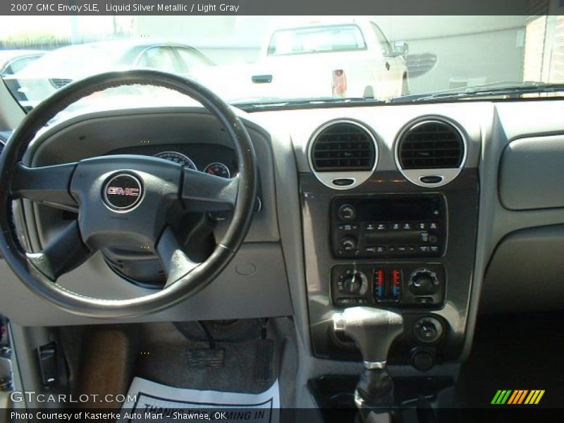 Liquid Silver Metallic / Light Gray 2007 GMC Envoy SLE