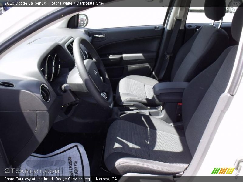 Stone White / Dark Slate Gray 2010 Dodge Caliber SXT
