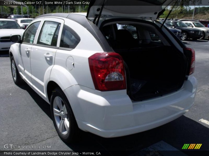 Stone White / Dark Slate Gray 2010 Dodge Caliber SXT