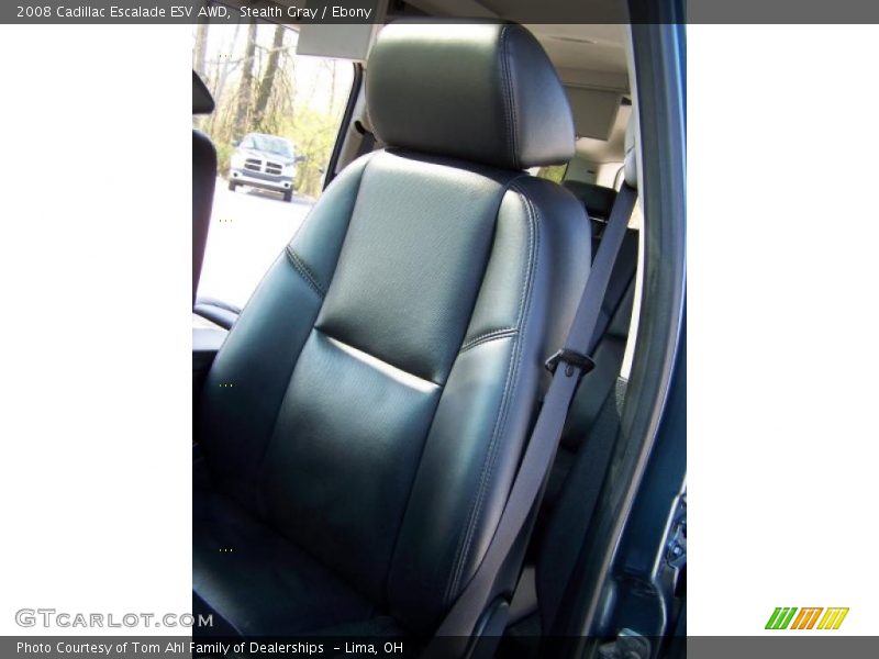 Stealth Gray / Ebony 2008 Cadillac Escalade ESV AWD