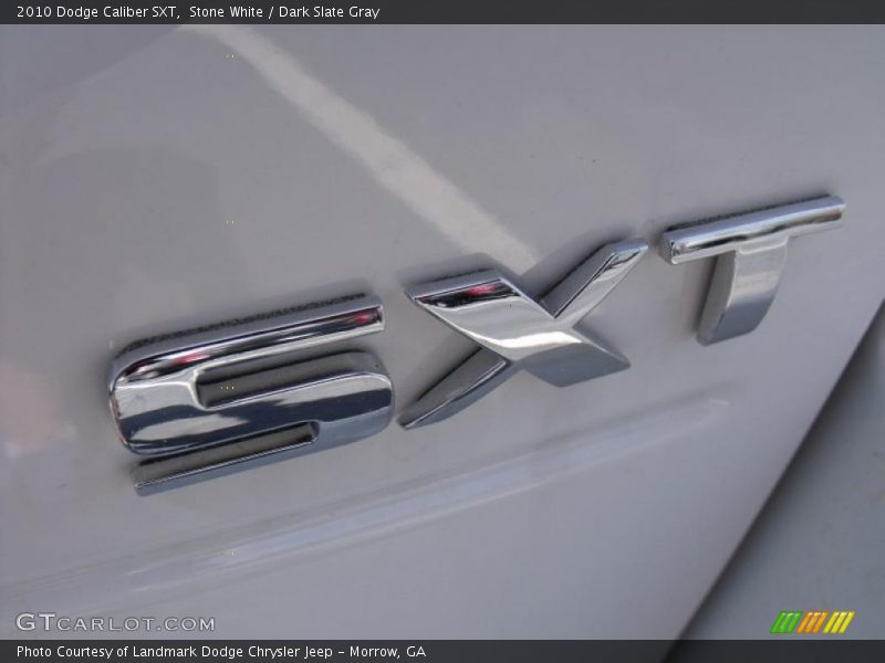 Stone White / Dark Slate Gray 2010 Dodge Caliber SXT