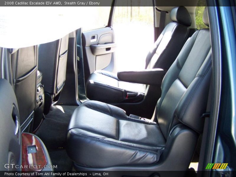Stealth Gray / Ebony 2008 Cadillac Escalade ESV AWD