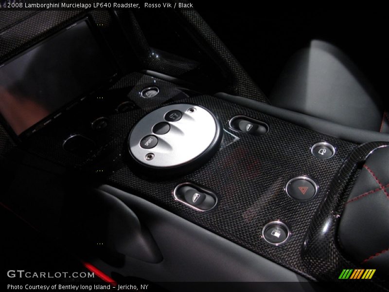 Rosso Vik / Black 2008 Lamborghini Murcielago LP640 Roadster