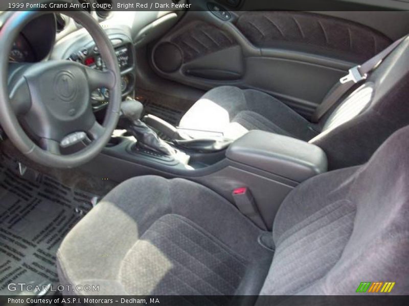 Bright Red / Dark Pewter 1999 Pontiac Grand Am GT Coupe