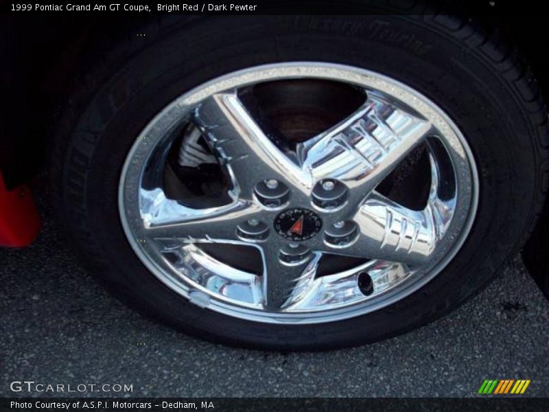 Bright Red / Dark Pewter 1999 Pontiac Grand Am GT Coupe