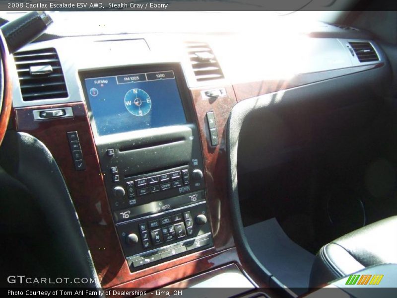 Stealth Gray / Ebony 2008 Cadillac Escalade ESV AWD