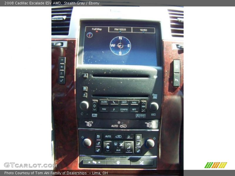 Stealth Gray / Ebony 2008 Cadillac Escalade ESV AWD