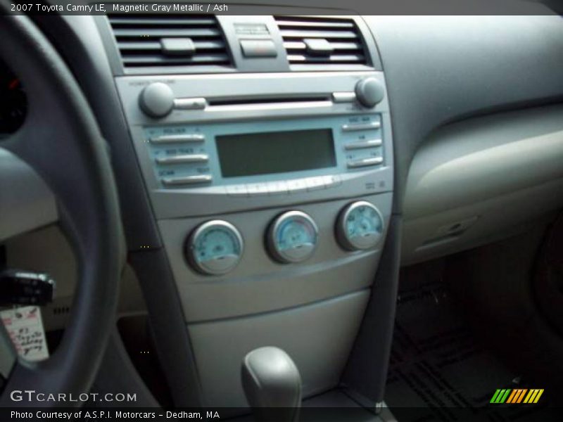 Magnetic Gray Metallic / Ash 2007 Toyota Camry LE