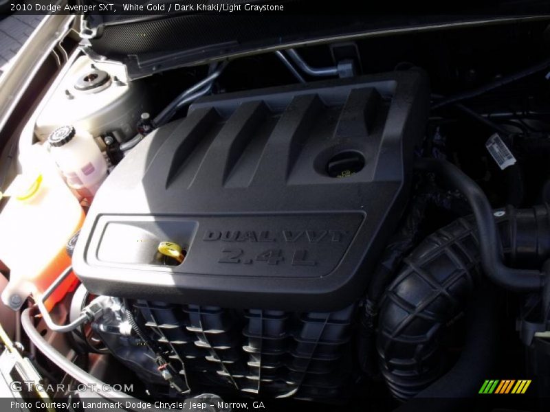 White Gold / Dark Khaki/Light Graystone 2010 Dodge Avenger SXT