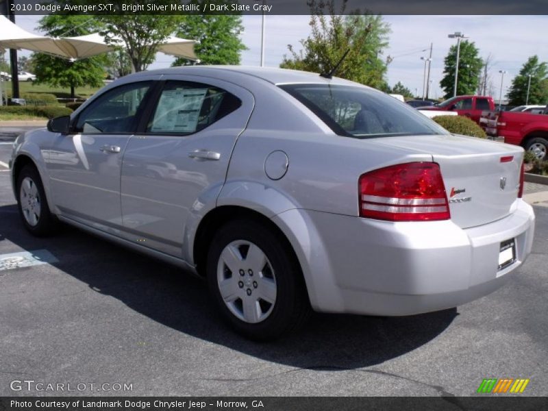 Bright Silver Metallic / Dark Slate Gray 2010 Dodge Avenger SXT