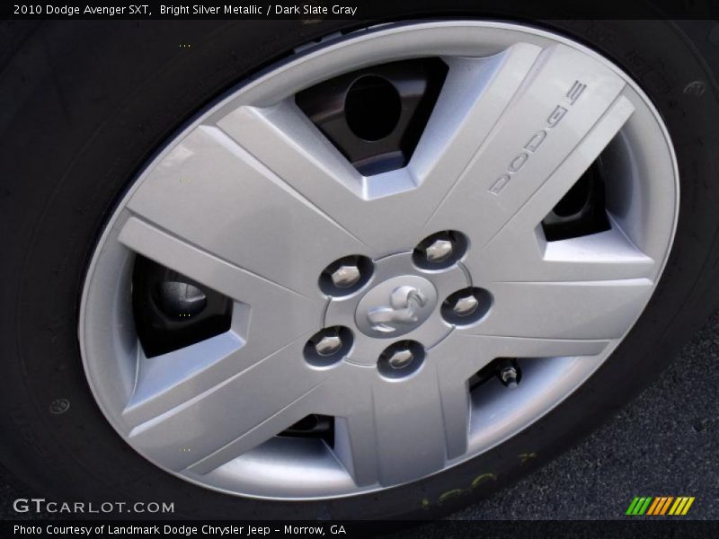 Bright Silver Metallic / Dark Slate Gray 2010 Dodge Avenger SXT