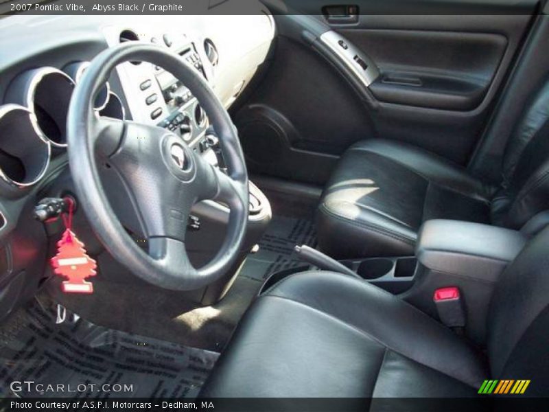 Abyss Black / Graphite 2007 Pontiac Vibe